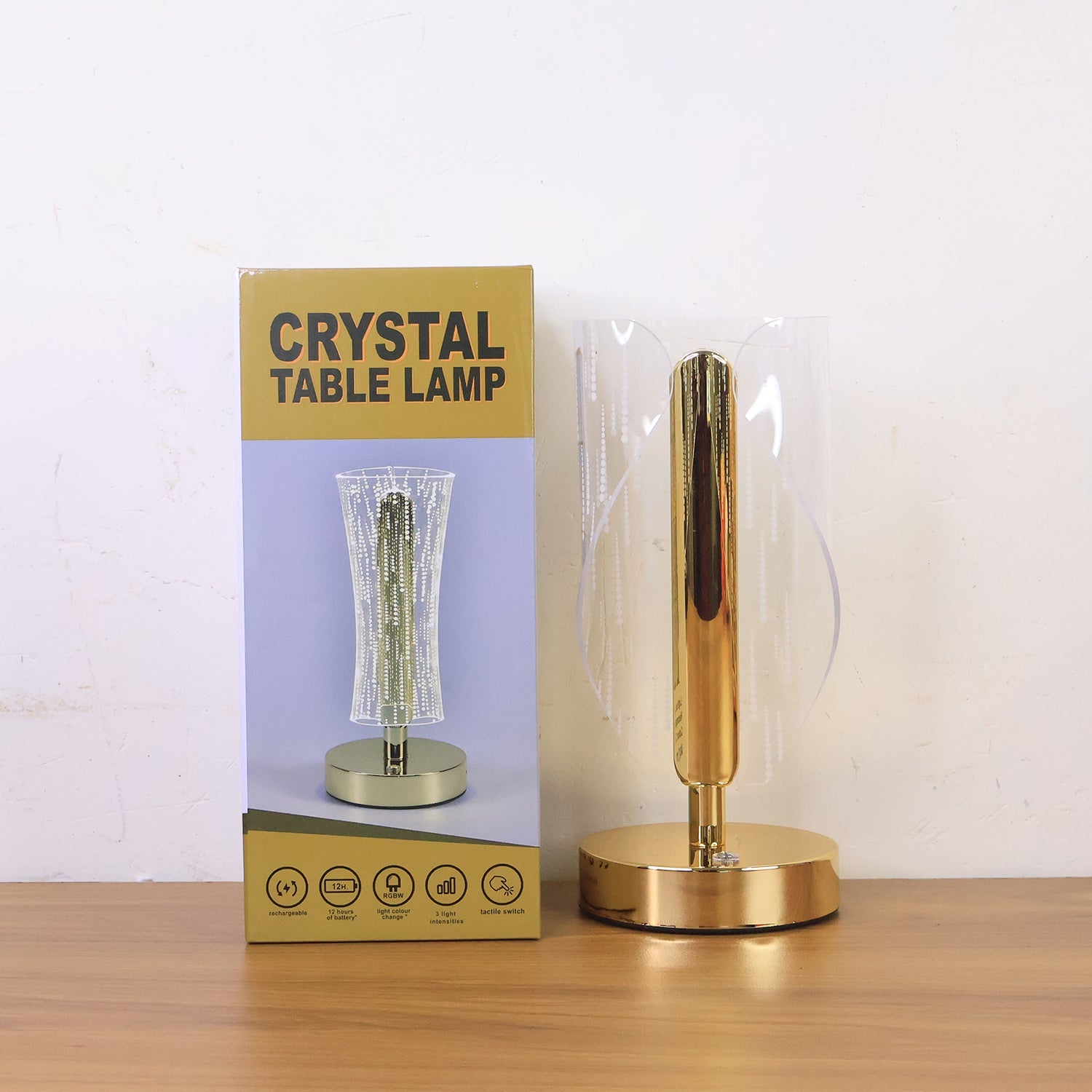 Modern Crystal LED Table Lamp (1 Pc) Modern Crystal LED Table Lamp (1 Pc)